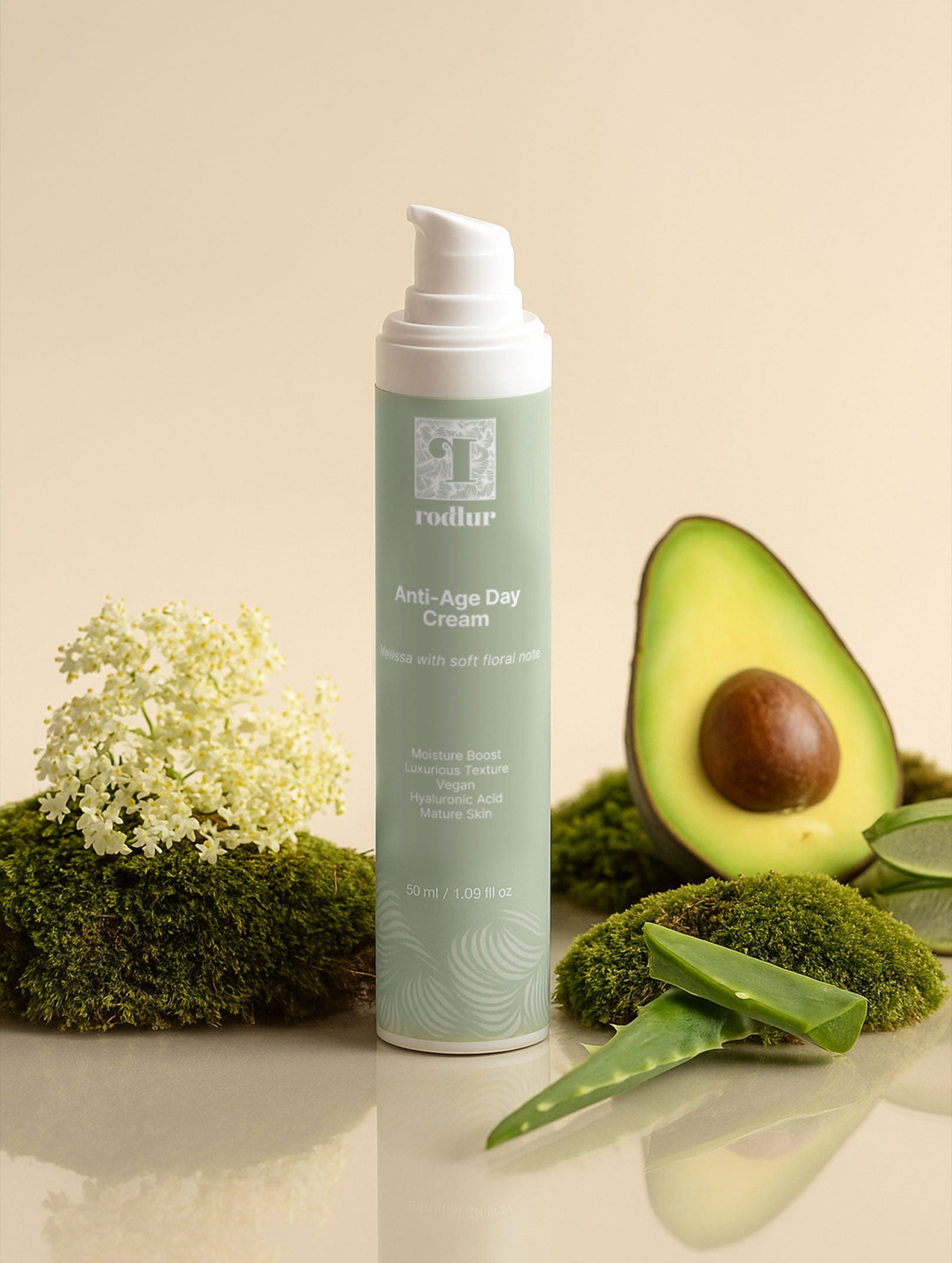 Anti-Age Day Cream 50ml product details - Roddur natural skincare