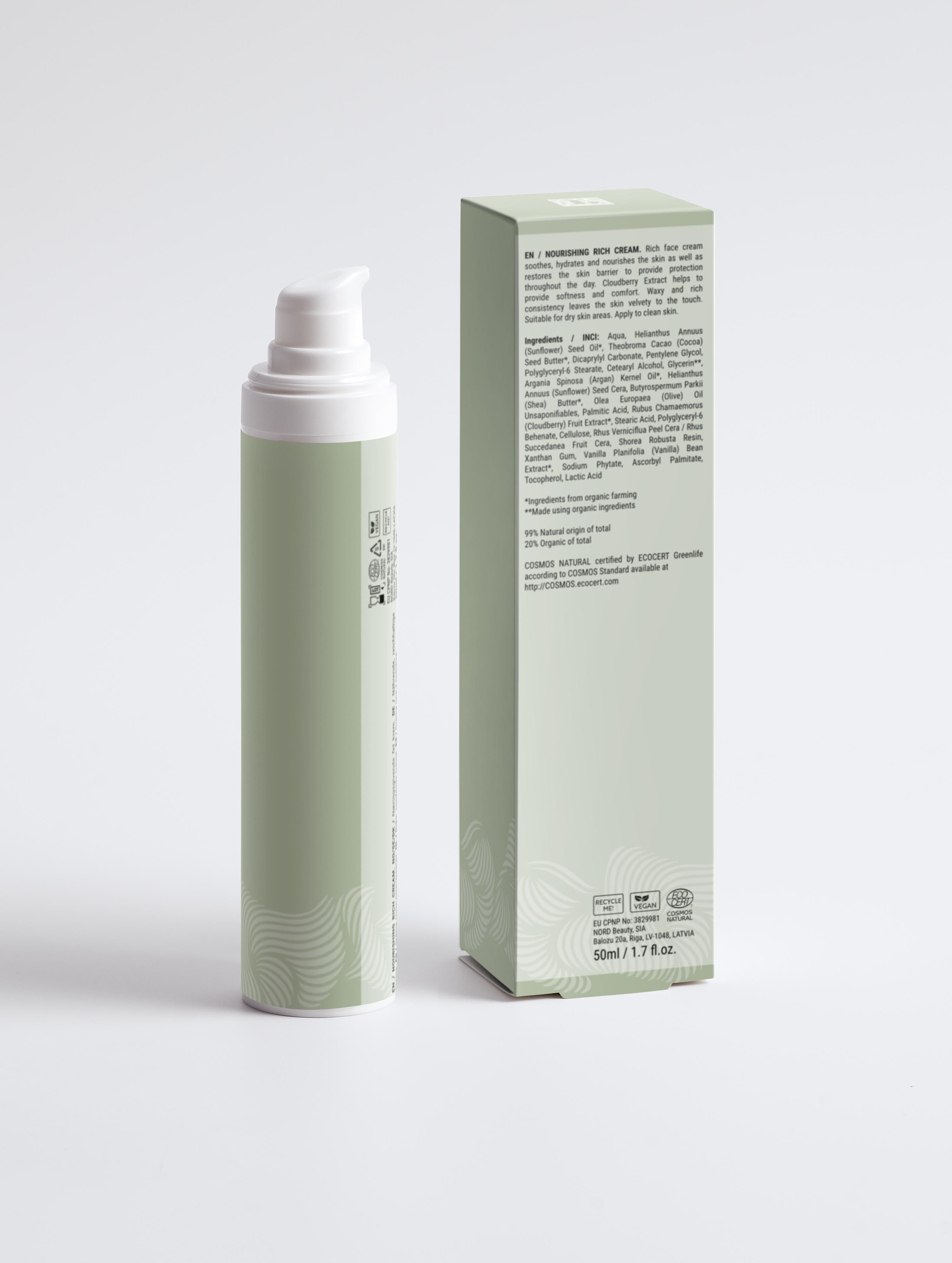Nourishing Rich Cream, Fragrance Free