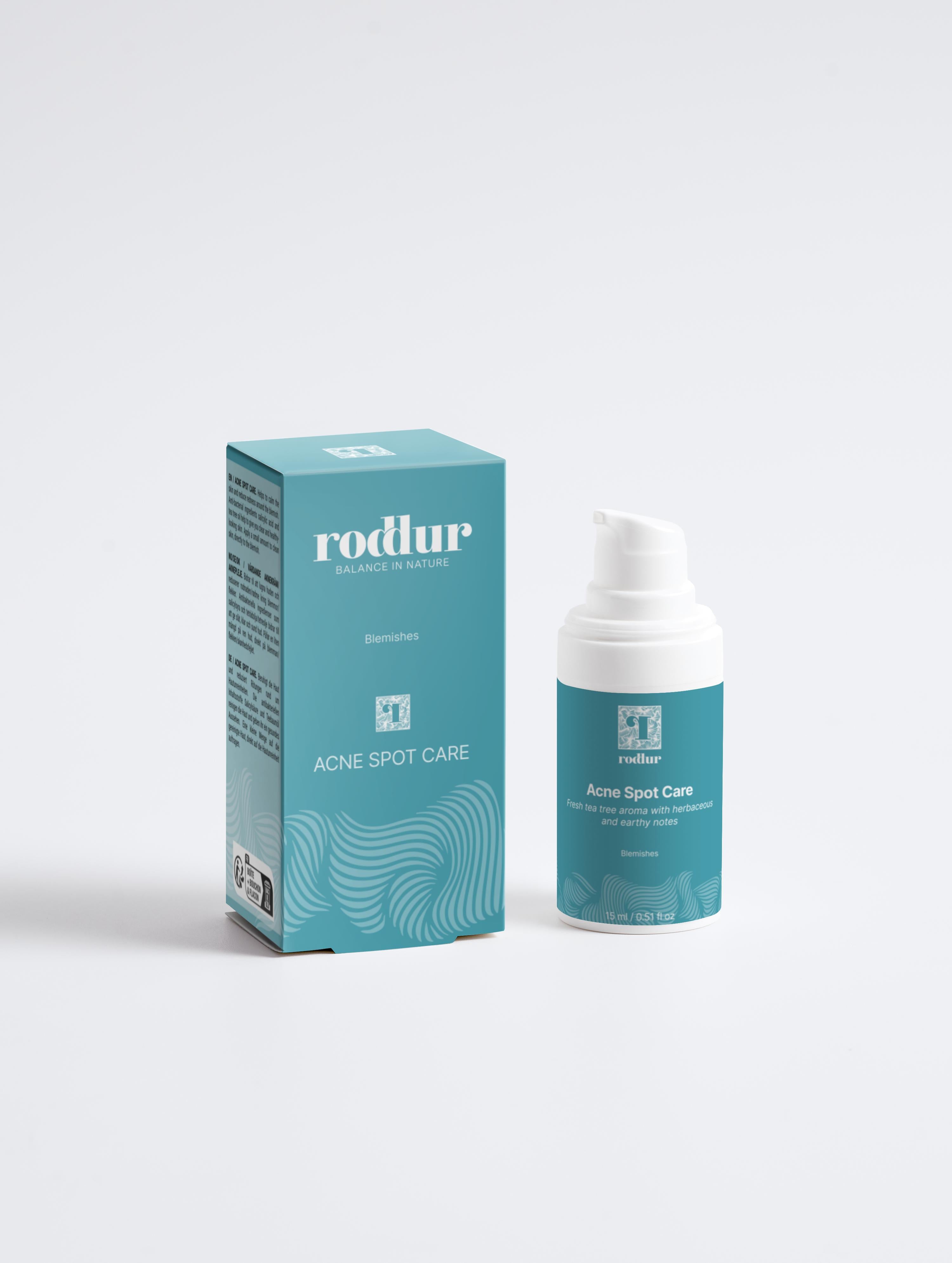 Acne Care Collection Box - key ingredients - Roddur