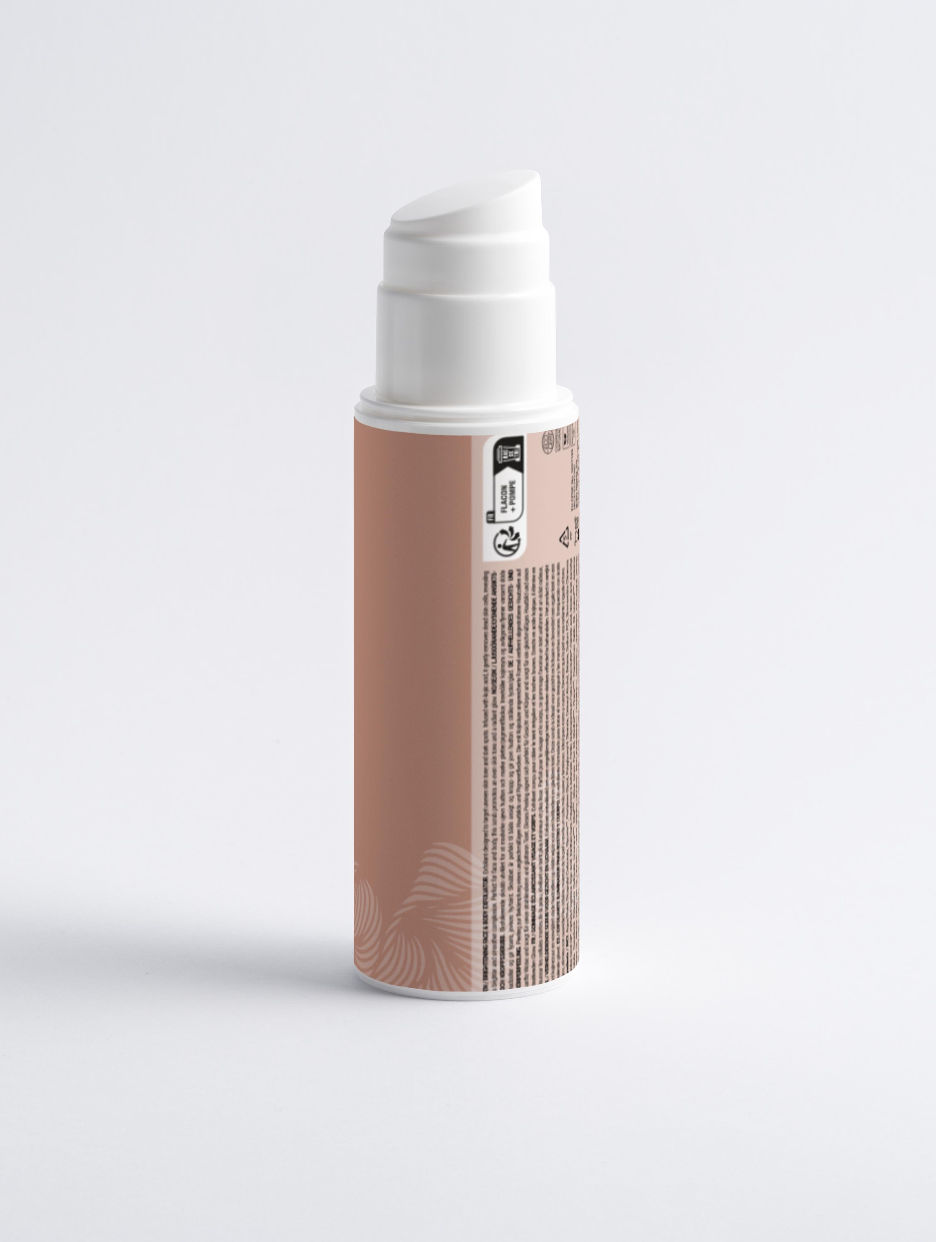 Exfoliant éclaircissant pour le visage et le corps avec acide kojique