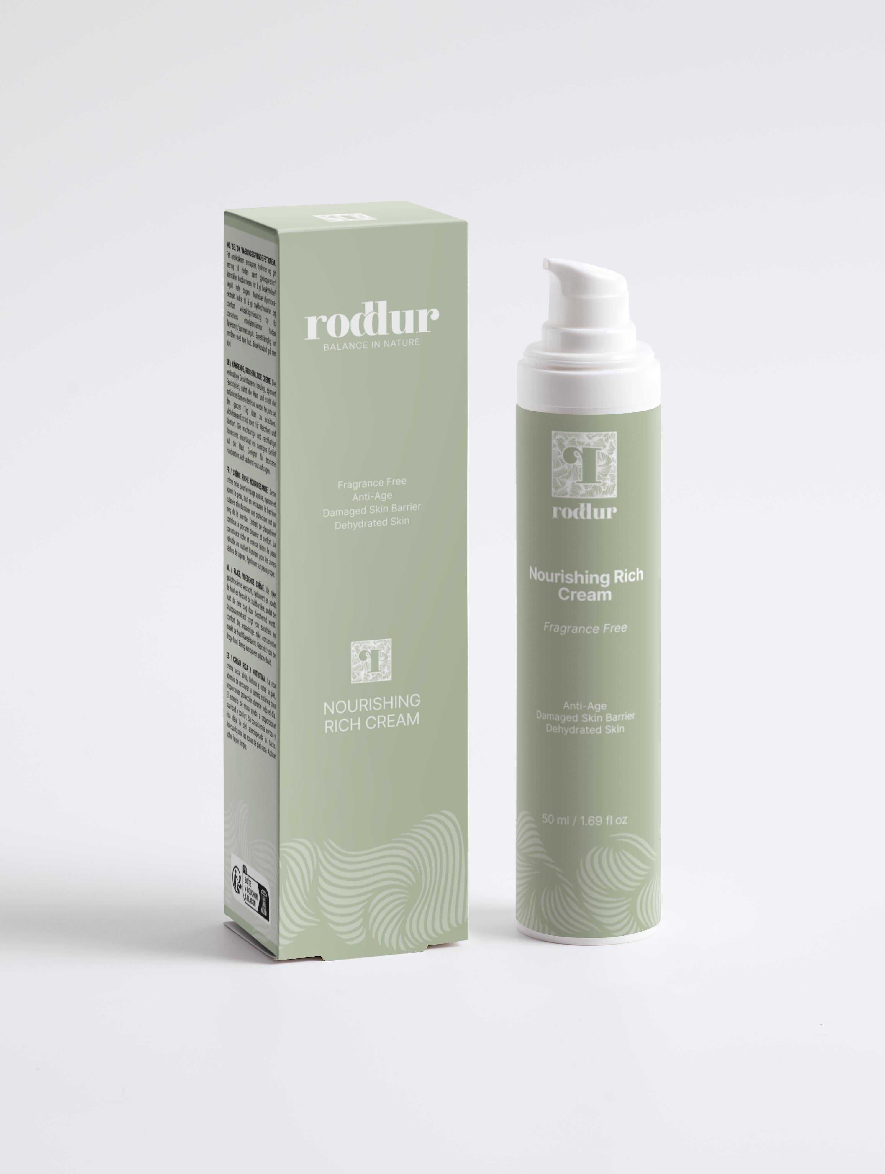 Crème riche nourrissante, sans parfum